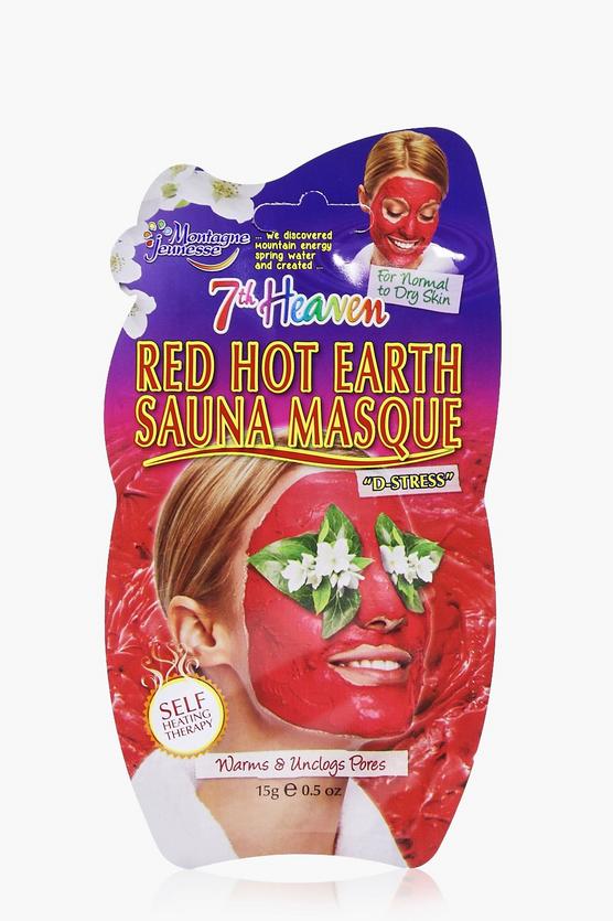 Red Hot Sauna Face Mask